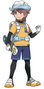 Protagonista masculino de Pokémon Viento.