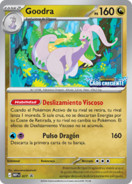 Carta promocional de Goodra