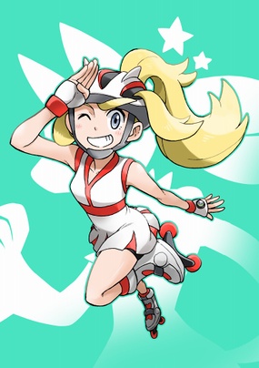 Artwork de Korrina/Corelia realizado por Machito Gomi.