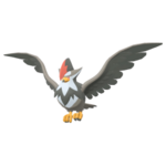 Imagen de Staraptor macho en Leyendas Pokémon: Arceus