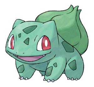 Ilustración de Bulbasaur
