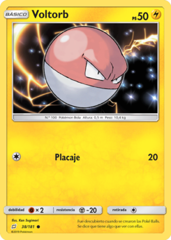 Carta de Voltorb