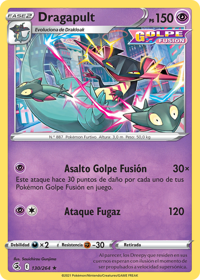 Dragapult (Golpe Fusión TCG) WikiDex, la enciclopedia Pokémon