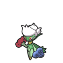 Icono de Roserade en Pokémon Diamante Brillante y Perla Reluciente