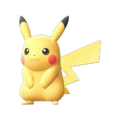 Imagen de Pikachu macho en Pokémon: Let's Go, Pikachu! y Pokémon: Let's Go, Eevee!