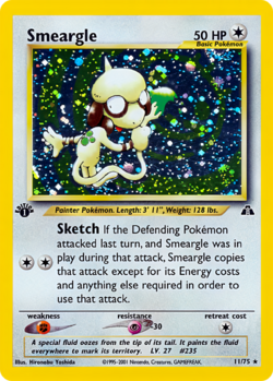 Carta de Smeargle