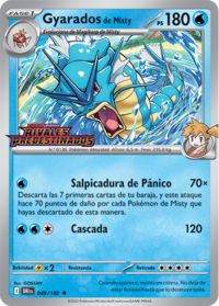 Gyarados de Misty (Rivales Predestinados TCG)
