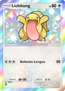 Versión de la carta en Saber Marino y Celeste