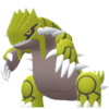 Imagen de Groudon variocolor en Pokémon Diamante Brillante y Pokémon Perla Reluciente