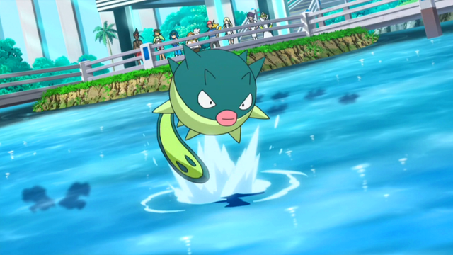Archivo:EP989 Qwilfish.png - WikiDex, la enciclopedia Pokémon