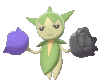 Imagen de Roselia variocolor hembra en Pokémon Espada y Pokémon Escudo