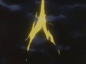 Dragonair usando trueno.