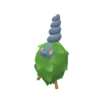Imagen de Burmy planta variocolor en Pokémon Diamante Brillante y Pokémon Perla Reluciente