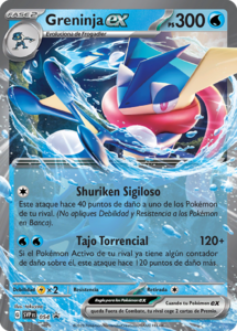 Greninja ex (SV Promo 54 TCG) - WikiDex, la enciclopedia Pokémon