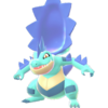 Imagen de Mega-Feraligatr variocolor en Leyendas Pokémon: Z-A