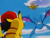 Error en la piel del Crobat de Brock.