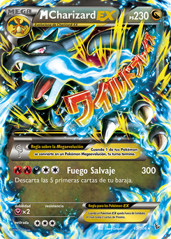 Carta de M Charizard-