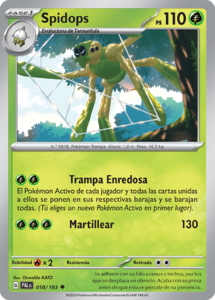 Spidops, Pokémon de tipo Planta