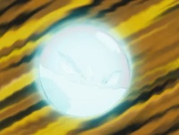 Voltorb usando chirrido.