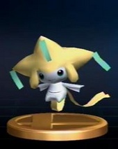 Trofeo de Jirachi en Brawl.