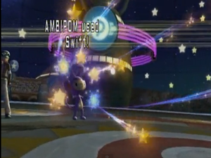 Meteoros en Pokémon Battle Revolution.