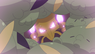 Alakazam de un entrenador usando psíquico.