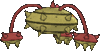 Imagen posterior de Ferrothorn variocolor en Pokémon X, Pokémon Y, Pokémon Rubí Omega, Pokémon Zafiro Alfa, Pokémon Sol, Pokémon Luna, Pokémon Ultrasol y Pokémon Ultraluna