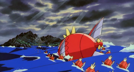 Submarino Magikarp del Equipo Rocket/Team Rocket (anime).