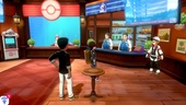 Tienda Pokémon en el centro Pokémon de Ciudad Artejo.