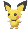 Imagen de Pichu variocolor en Pokémon Espada y Pokémon Escudo