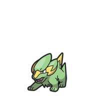 Icono de Electrike en Pokémon Diamante Brillante y Perla Reluciente