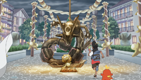 EP1284 Estatua de Rayquaza y Sunflora.png