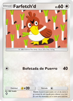 Carta de Farfetch’d