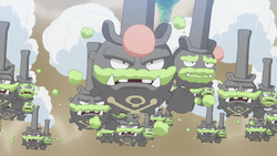 Aparición masiva de Weezing de Galar.