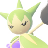 Icono de Roselia hembra variocolor en Leyendas Pokémon: Z-A