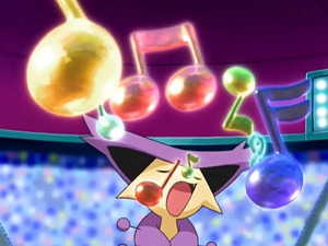 Delcatty de Lila usando Canto.