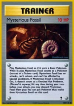Fósil Misterioso (Legendary Collection TCG)