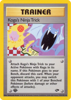 Carta Koga's Ninja Trick
