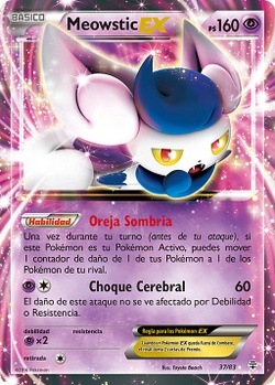 Carta de Meowstic-