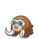 Icono de Mamoswine en Pokémon Escarlata y Púrpura