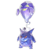 Gengar teracristal fantasma