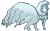 Imagen posterior de Ninetales de Alola en Pokémon Sol, Pokémon Luna, Pokémon Ultrasol y Pokémon Ultraluna