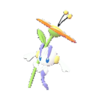 Imagen de Floette naranja variocolor en Leyendas Pokémon: Z-A