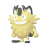 Imagen de Meowth de Galar variocolor en Leyendas Pokémon: Z-A