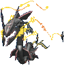 Imagen de Mega-Rayquaza variocolor en Pokémon Rubí Omega, Pokémon Zafiro Alfa, Pokémon Sol, Pokémon Luna, Pokémon Ultrasol y Pokémon Ultraluna