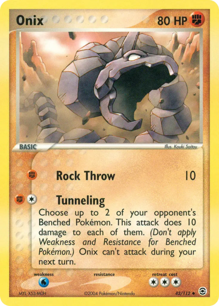 Archivo:Onix (FireRed & LeafGreen TCG).png