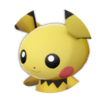 Icono de Pichu variocolor en Leyendas Pokémon: Arceus
