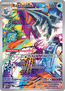 Baxcalibur (Evoluciones en Paldea TCG) - WikiDex, la enciclopedia Pokémon