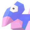 Icono de Porygon variocolor en Leyendas Pokémon: Z-A