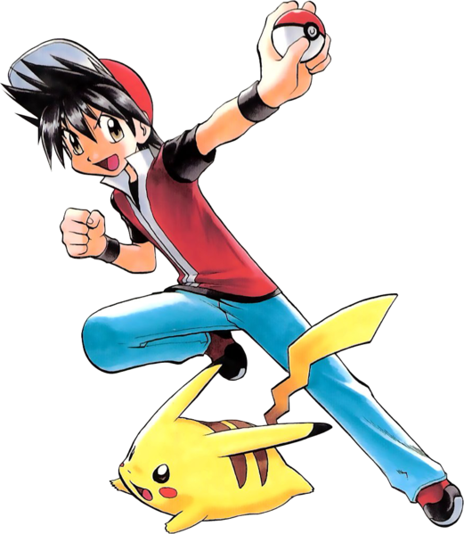 Archivo:Red y Pikachu (Pocket Monsters Special).png